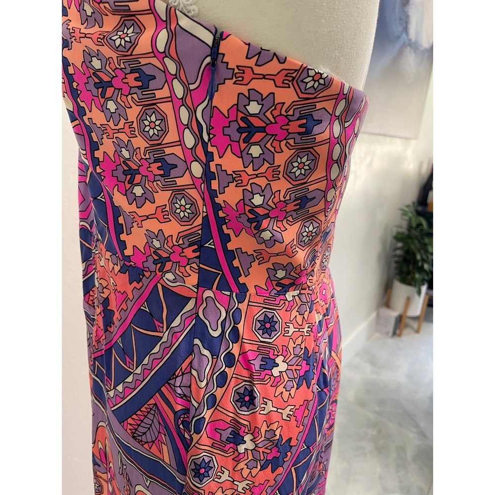 Alice & Trixie Art to Wear maxi dress with side slit in a size M - Picture 5 of 12
